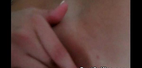  Wild Blonde Leanna Leigh Close Up Pussy Masturbation